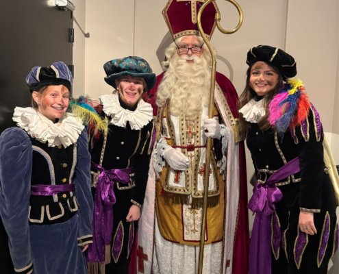 Sinterklaas op kantoor
